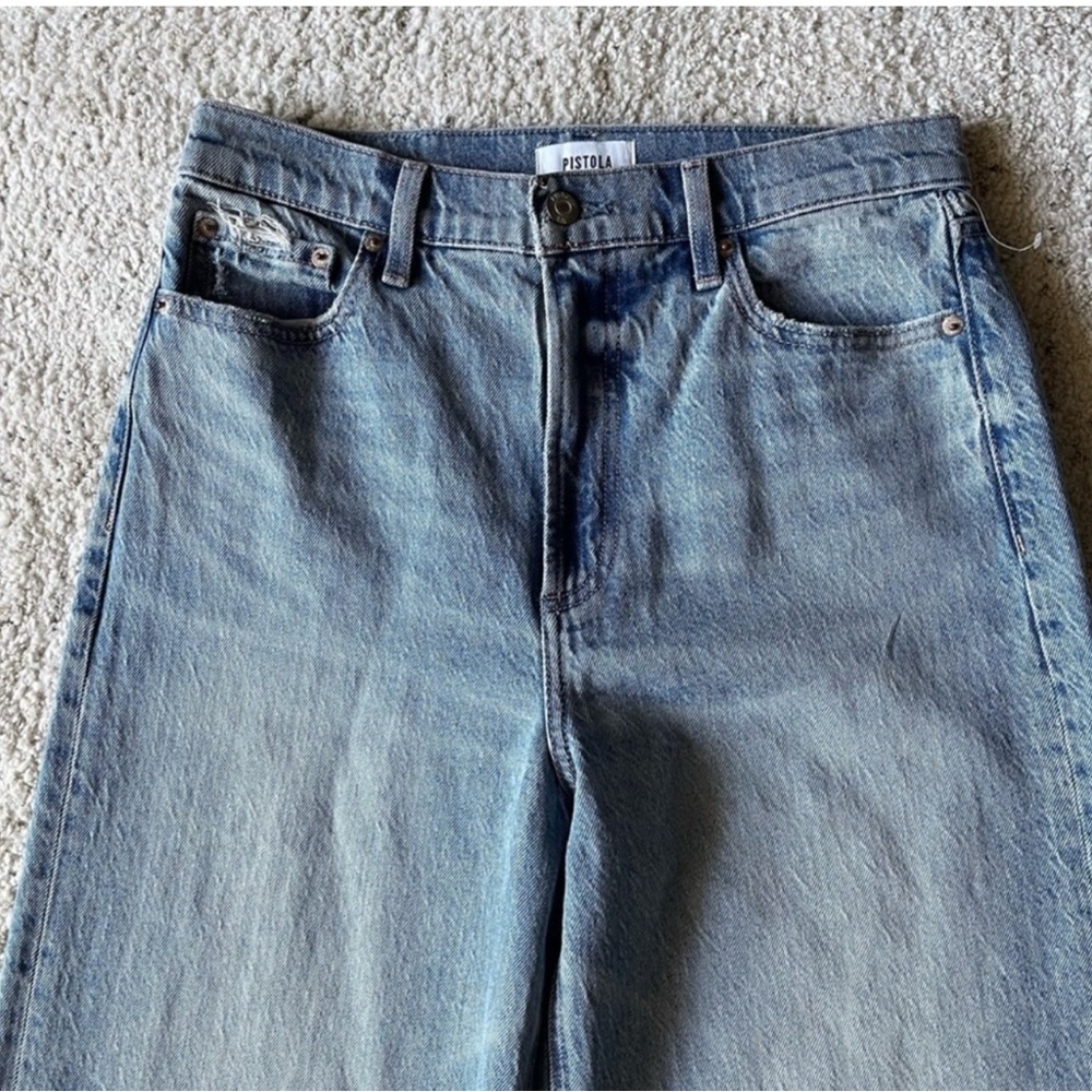 Pistola Lana Wide Leg Jeans in Break